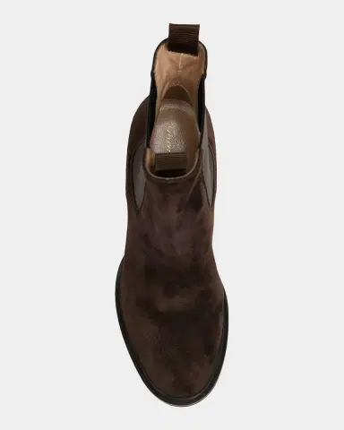 Gianvito Rossi Suede Lug-Sole Booties | Thumbnail 3 Gianvito Rossi Suede Lug-Sole Booties | Thumbnail 3