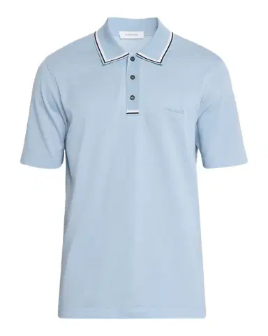 Ferragamo Men 's Cotton Contrast-Trim Polo Shirt | Thumbnail 1 Ferragamo Men 's Cotton Contrast-Trim Polo Shirt | Thumbnail 1