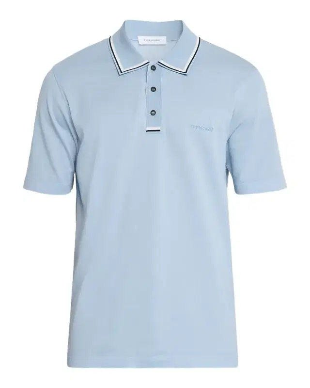 Men 's Cotton Contrast-Trim Polo Shirt Men 's Cotton Contrast-Trim Polo Shirt