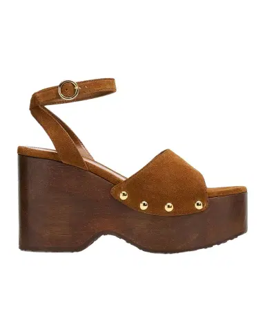 Gianvito Rossi Suede Ankle-Strap Platform Sandals | Thumbnail 1 Gianvito Rossi Suede Ankle-Strap Platform Sandals | Thumbnail 1