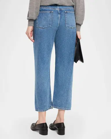 The Row Riaco Slim-Leg Ankle Jeans | Thumbnail 3 The Row Riaco Slim-Leg Ankle Jeans | Thumbnail 3