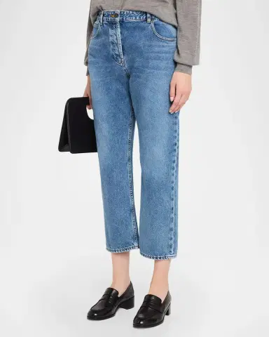 The Row Riaco Slim-Leg Ankle Jeans | Thumbnail 4 The Row Riaco Slim-Leg Ankle Jeans | Thumbnail 4