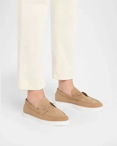 Christian Louboutin Chambeliboat Donna Leather Boat Shoes | Thumbnail 2 Christian Louboutin Chambeliboat Donna Leather Boat Shoes | Thumbnail 2