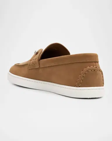 Christian Louboutin Chambeliboat Donna Leather Boat Shoes | Thumbnail 4 Christian Louboutin Chambeliboat Donna Leather Boat Shoes | Thumbnail 4