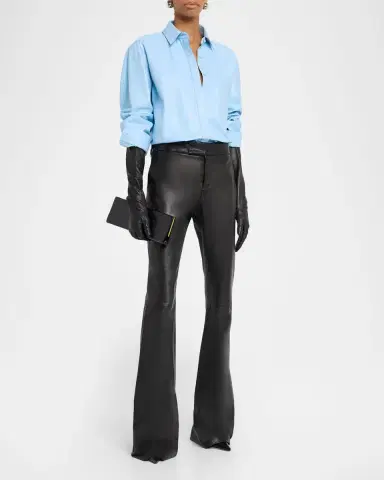 Tom Ford Leather Shirt Jacket | Thumbnail 2 Tom Ford Leather Shirt Jacket | Thumbnail 2