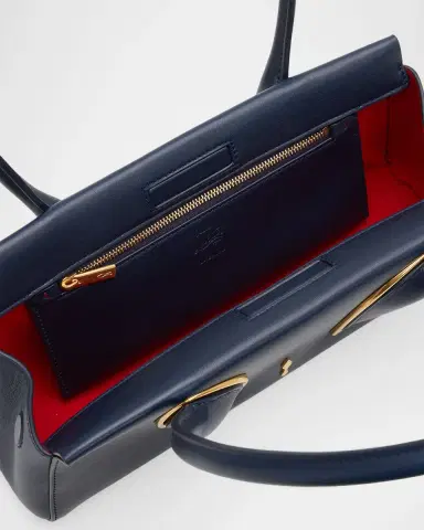 Christian Louboutin Venus Calf Leather Baguette Shoulder Bag | Thumbnail 4 Christian Louboutin Venus Calf Leather Baguette Shoulder Bag | Thumbnail 4
