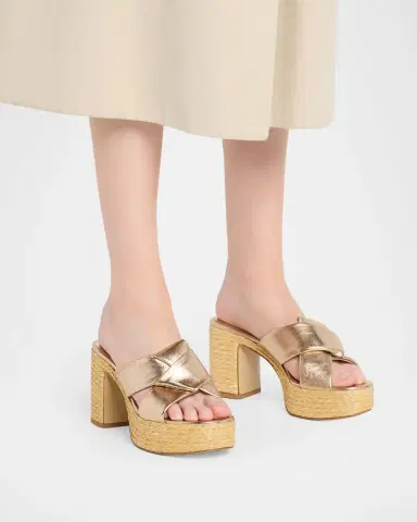 Ferragamo 85mm Douglas Leather Espadrille Platform Sandals | Thumbnail 2 Ferragamo 85mm Douglas Leather Espadrille Platform Sandals | Thumbnail 2