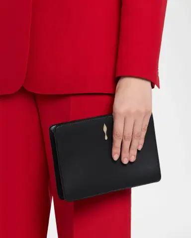 Christian Louboutin Bettina Small Nappa Leather Wristlet Pouch Bag | Thumbnail 2 Christian Louboutin Bettina Small Nappa Leather Wristlet Pouch Bag | Thumbnail 2