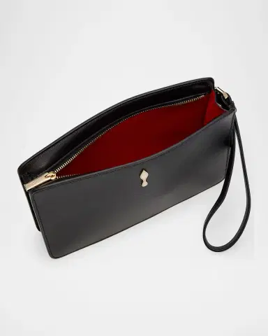 Christian Louboutin Bettina Small Nappa Leather Wristlet Pouch Bag | Thumbnail 4 Christian Louboutin Bettina Small Nappa Leather Wristlet Pouch Bag | Thumbnail 4