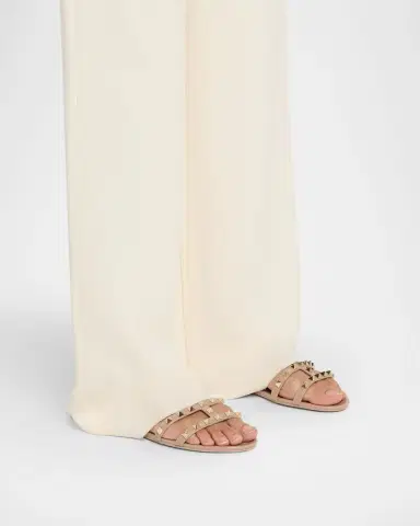 Valentino Garavani Rockstud Jelly Flat Gladiator Sandals | Thumbnail 2 Valentino Garavani Rockstud Jelly Flat Gladiator Sandals | Thumbnail 2