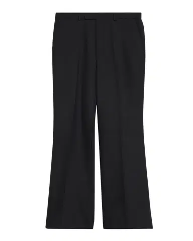 Valentino Garavani Men's Wool Blend Straight Leg Trousers | Thumbnail 1 Valentino Garavani Men's Wool Blend Straight Leg Trousers | Thumbnail 1