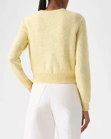 Akris Knit Cardigan with Sequins | Thumbnail 3 Akris Knit Cardigan with Sequins | Thumbnail 3