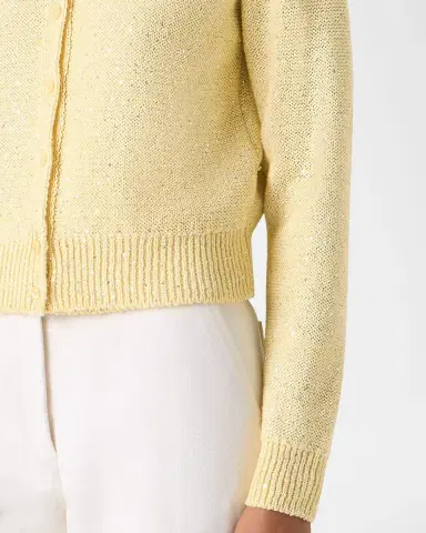 Akris Knit Cardigan with Sequins | Thumbnail 5 Akris Knit Cardigan with Sequins | Thumbnail 5