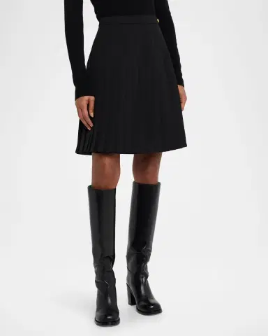 Burberry Eleonora Pleated Skirt | Thumbnail 4 Burberry Eleonora Pleated Skirt | Thumbnail 4