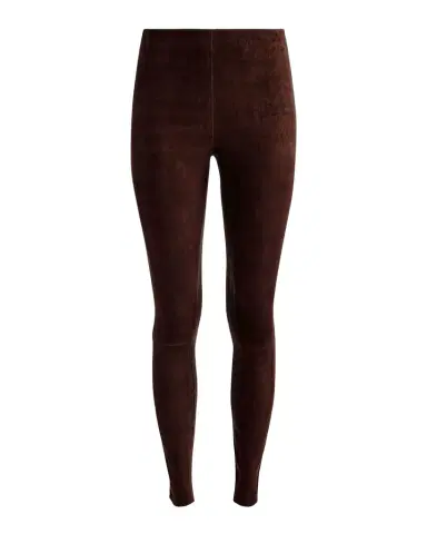 ALICE + OLIVIA Lennox Mid-Rise Suede Leggings | Thumbnail 1 ALICE + OLIVIA Lennox Mid-Rise Suede Leggings | Thumbnail 1