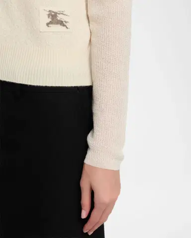 Burberry Constance Wool-Blend Crewneck Sweater | Thumbnail 5 Burberry Constance Wool-Blend Crewneck Sweater | Thumbnail 5