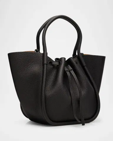 Proenza Schouler Small Ruched Leather Tote Bag | Thumbnail 2 Proenza Schouler Small Ruched Leather Tote Bag | Thumbnail 2