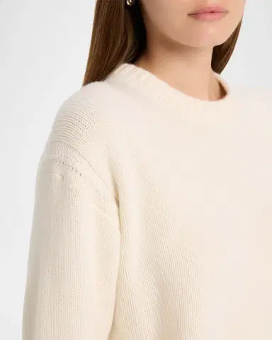 Guest in Residence Cozy Cashmere Crewneck Sweater | Thumbnail 5 Guest in Residence Cozy Cashmere Crewneck Sweater | Thumbnail 5