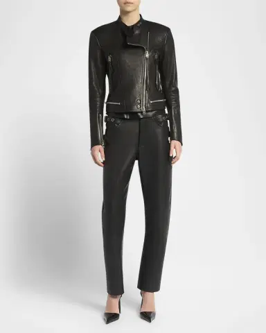 Tom Ford Leather Moto Jacket | Thumbnail 2 Tom Ford Leather Moto Jacket | Thumbnail 2