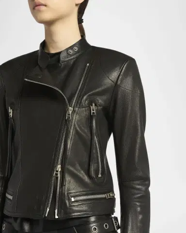 Tom Ford Leather Moto Jacket | Thumbnail 5 Tom Ford Leather Moto Jacket | Thumbnail 5