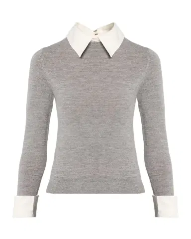 ALICE + OLIVIA Porla Collared Sweater | Thumbnail 1 ALICE + OLIVIA Porla Collared Sweater | Thumbnail 1