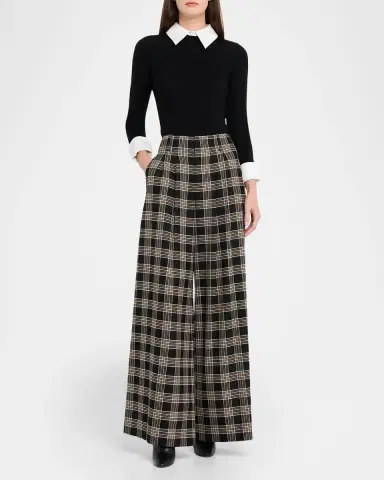 ALICE + OLIVIA Porla Collared Sweater | Thumbnail 2 ALICE + OLIVIA Porla Collared Sweater | Thumbnail 2
