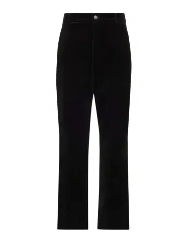 Saint Laurent Velvet Flare Trousers | Thumbnail 1 Saint Laurent Velvet Flare Trousers | Thumbnail 1