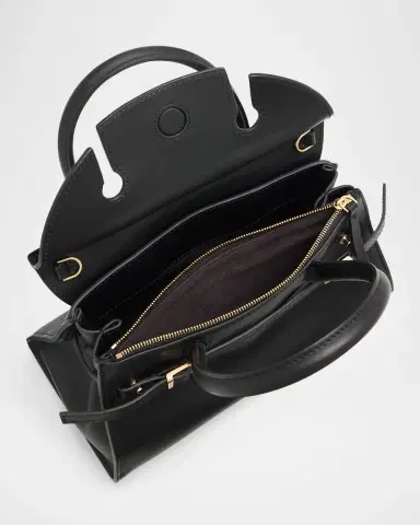 SIMKHAI River Small Suede Flap Top-Handle Bag | Thumbnail 4 SIMKHAI River Small Suede Flap Top-Handle Bag | Thumbnail 4