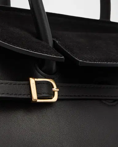 SIMKHAI River Small Suede Flap Top-Handle Bag | Thumbnail 6 SIMKHAI River Small Suede Flap Top-Handle Bag | Thumbnail 6