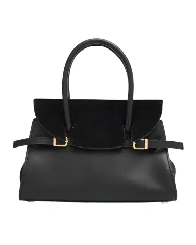 SIMKHAI River Small Suede Flap Top-Handle Bag | Thumbnail 1 SIMKHAI River Small Suede Flap Top-Handle Bag | Thumbnail 1