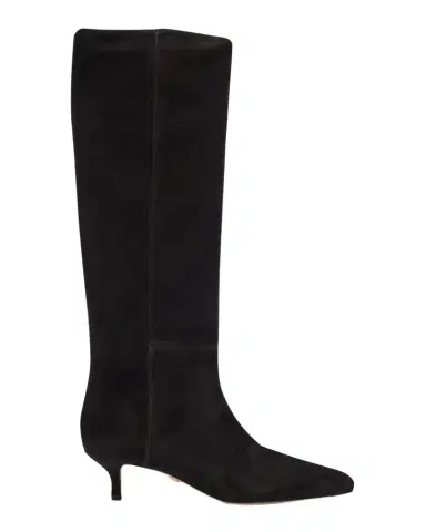 Veronica Beard Lisa Suede Kitten-Heel Knee Boots | Thumbnail 1 Veronica Beard Lisa Suede Kitten-Heel Knee Boots | Thumbnail 1