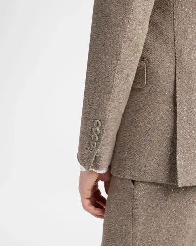 Tom Ford Men's Sequin Boucle Peak Lapel Sport Coat | Thumbnail 6 Tom Ford Men's Sequin Boucle Peak Lapel Sport Coat | Thumbnail 6