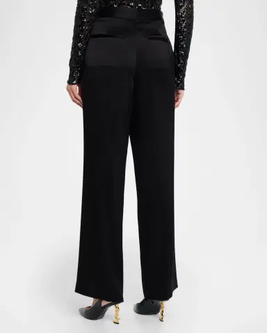 Polo Ralph Lauren Satin Relaxed Straight Pant | Thumbnail 2 Polo Ralph Lauren Satin Relaxed Straight Pant | Thumbnail 2