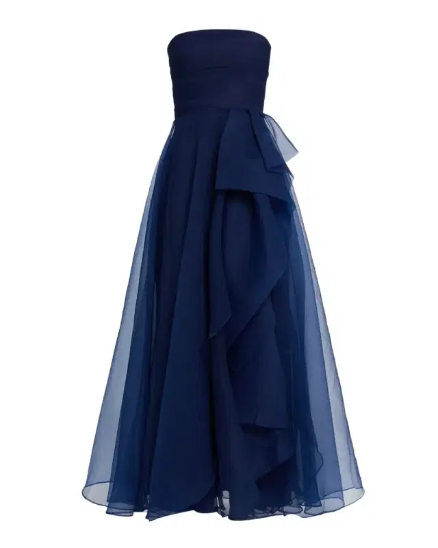 Teresa Draped Strapless Gown Teresa Draped Strapless Gown