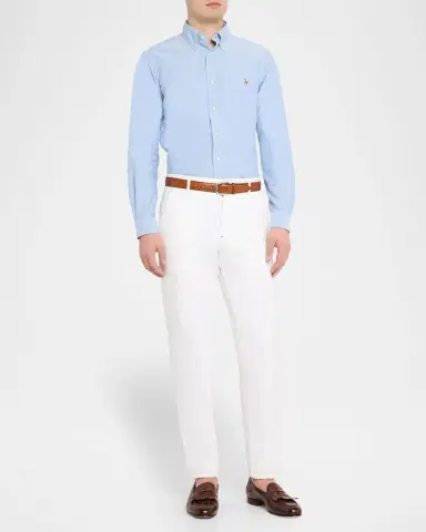 Polo Ralph Lauren Men's Classic-Fit Oxford Button-Down Shirt | Thumbnail 2 Polo Ralph Lauren Men's Classic-Fit Oxford Button-Down Shirt | Thumbnail 2