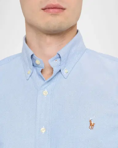 Polo Ralph Lauren Men's Classic-Fit Oxford Button-Down Shirt | Thumbnail 5 Polo Ralph Lauren Men's Classic-Fit Oxford Button-Down Shirt | Thumbnail 5