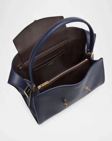 Ferragamo Hug Small Leather Top Handle Bag | Thumbnail 4 Ferragamo Hug Small Leather Top Handle Bag | Thumbnail 4