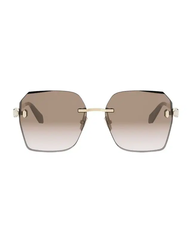 Serpenti Forever 58mm Square Sunglasses Serpenti Forever 58mm Square Sunglasses