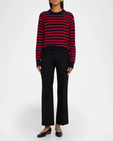 Marc Jacobs Joy Striped Crewneck Sweater | Thumbnail 2 Marc Jacobs Joy Striped Crewneck Sweater | Thumbnail 2