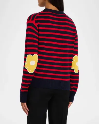 Marc Jacobs Joy Striped Crewneck Sweater | Thumbnail 3 Marc Jacobs Joy Striped Crewneck Sweater | Thumbnail 3