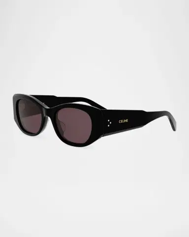 CELINE Celine 3 Dots Acetate Rectangular Sunglasses | Thumbnail 3 CELINE Celine 3 Dots Acetate Rectangular Sunglasses | Thumbnail 3