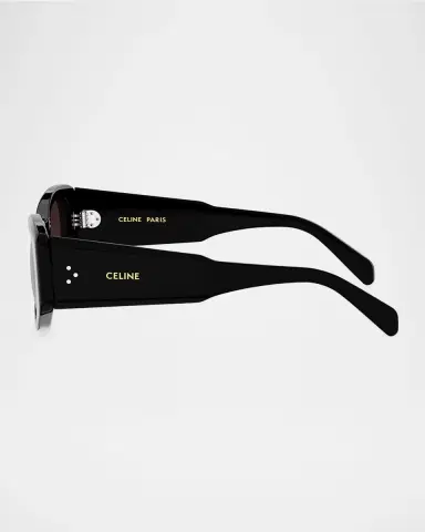 CELINE Celine 3 Dots Acetate Rectangular Sunglasses | Thumbnail 4 CELINE Celine 3 Dots Acetate Rectangular Sunglasses | Thumbnail 4