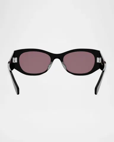 CELINE Celine 3 Dots Acetate Rectangular Sunglasses | Thumbnail 5 CELINE Celine 3 Dots Acetate Rectangular Sunglasses | Thumbnail 5