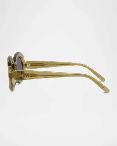 Loewe Mini Oval Slim Sunglasses | Thumbnail 4 Loewe Mini Oval Slim Sunglasses | Thumbnail 4