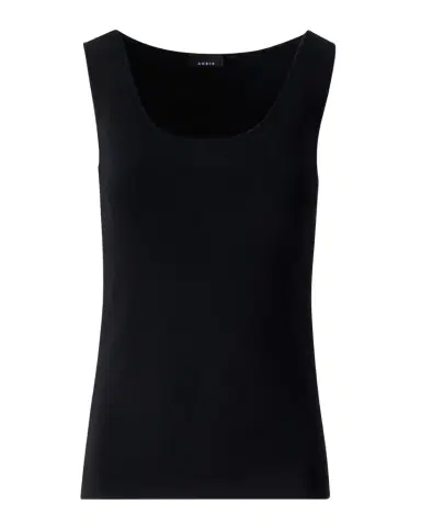 Akris Scoop-Neck Viscose Rib Knit Tank Top | Thumbnail 1 Akris Scoop-Neck Viscose Rib Knit Tank Top | Thumbnail 1