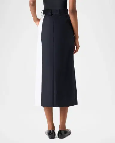 Akris Colorblock Double-Face Midi Pencil Skirt | Thumbnail 3 Akris Colorblock Double-Face Midi Pencil Skirt | Thumbnail 3