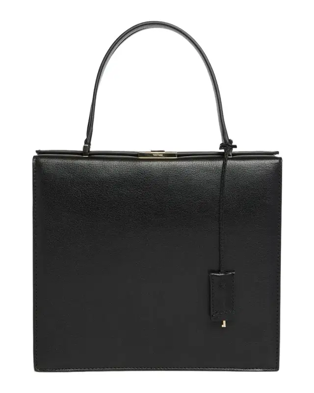 Jean Top-Handle Bag in Supple Grain Leather Jean Top-Handle Bag in Supple Grain Leather
