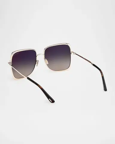 Tom Ford Chloe 52mm Oval Acetate Sunglasses | Thumbnail 5 Tom Ford Chloe 52mm Oval Acetate Sunglasses | Thumbnail 5