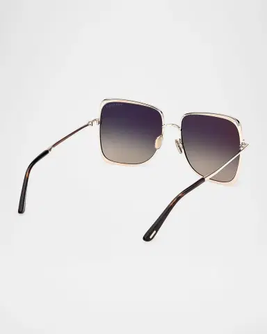 Tom Ford Chloe 52mm Oval Acetate Sunglasses | Thumbnail 6 Tom Ford Chloe 52mm Oval Acetate Sunglasses | Thumbnail 6