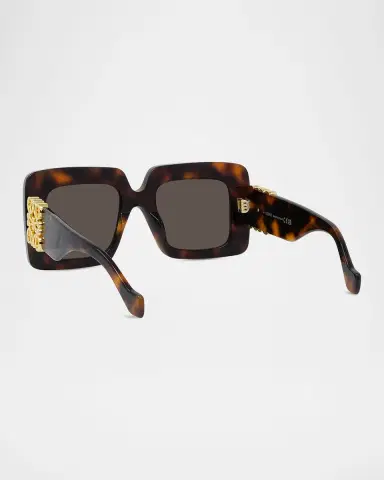 Loewe Maxi Anagram Square Sunglasses | Thumbnail 2 Loewe Maxi Anagram Square Sunglasses | Thumbnail 2